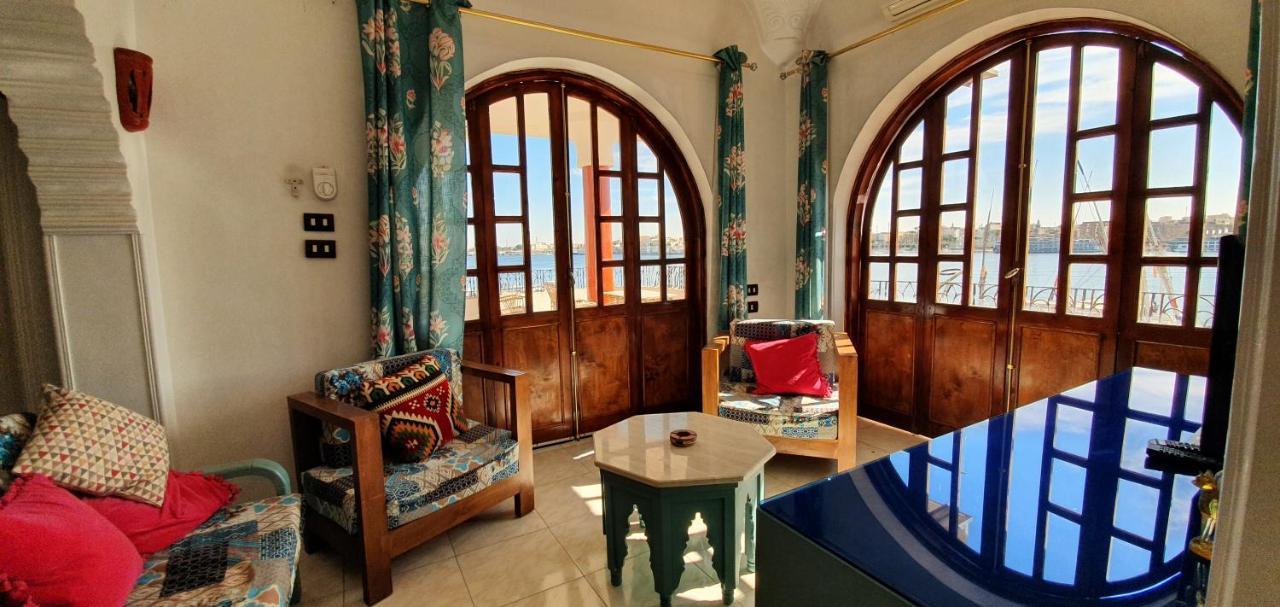 Апартаменты Nile View Panoramique And Garden West Bank Луксор Экстерьер фото