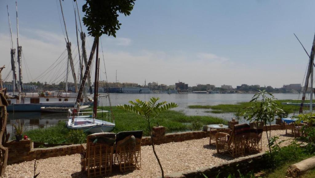 Апартаменты Nile View Panoramique And Garden West Bank Луксор Экстерьер фото
